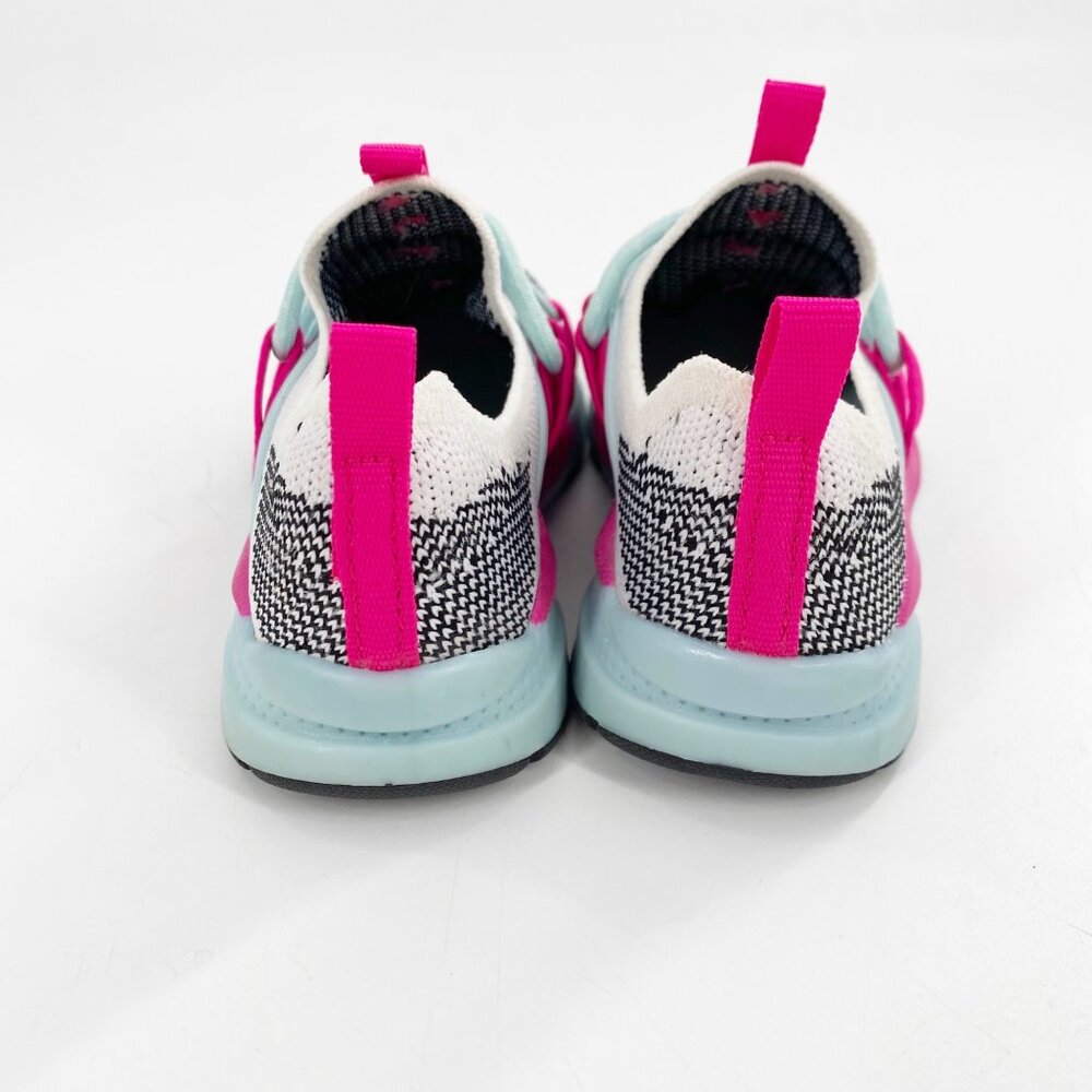 Athletic Works Slip On Cage Knit Sneakers Girls Size 8 - Picture 5 of 7